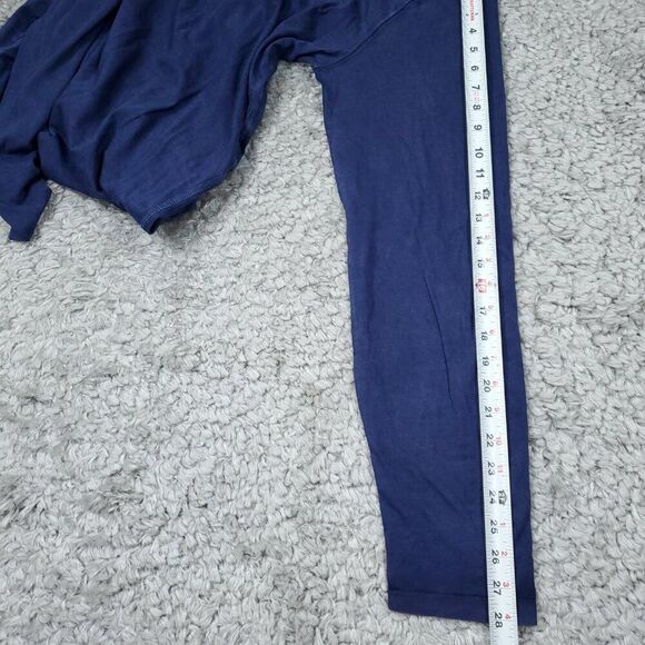 Polo Ralph Lauren Denim & Supply Slub Jersey Henley Shirt Large Tall Navy Blue - Picture 7 of 7